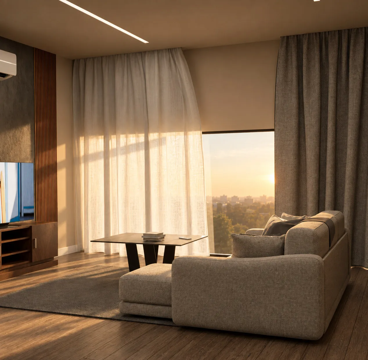 Two-Bedroom Apartment interior